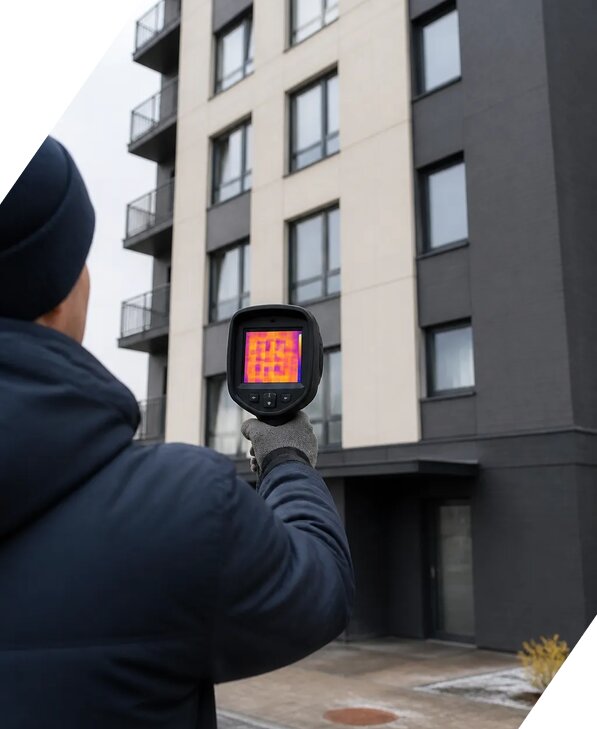 Тепловизионное обследование зданий в Великом Новгороде от 5115 р. | ЭкспертизаРоссия